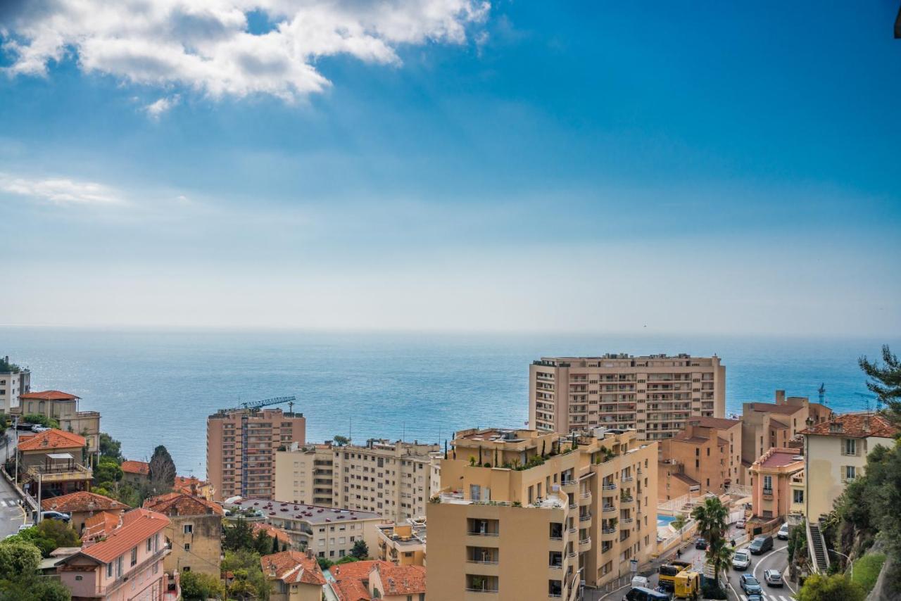 Baie De Monaco - Terrasse Vue Mer - Parking - Af Beausoleil Esterno foto